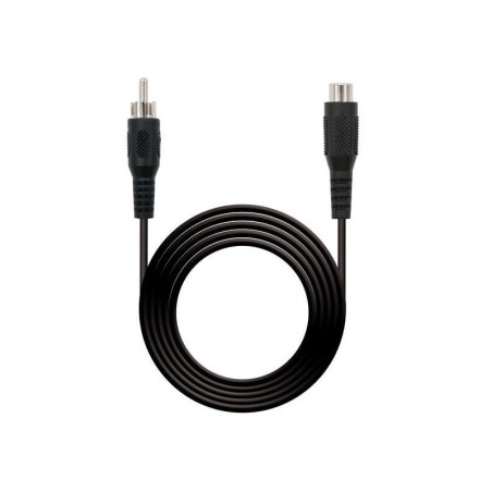 Nanocable Cable RCA Extension RCA Macho a RCA Hembra 5m - Color Negro