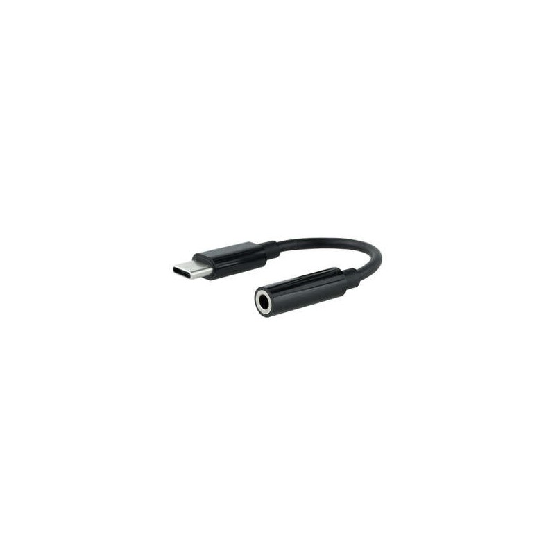Cavo adattatore audio Nanocable da 3,5 mm femmina a USB-C maschio - Lunghezza 0,11 m Cavo adattatore audio Nanocable da 3,5 mm femmina a USB-C maschio - Lunghezza 0,11 m
