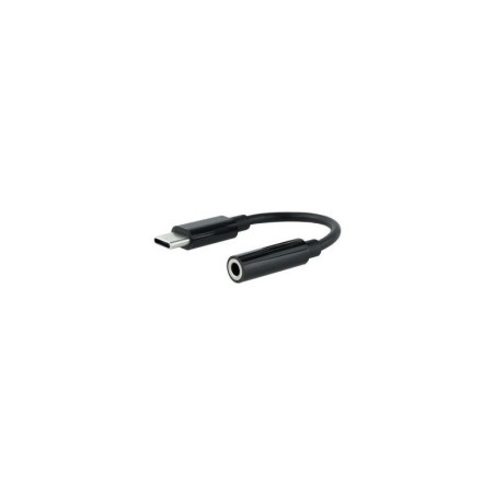 Nanocable Cable Adaptador Audio Jack 3.5mm Hembra a USB-C Macho - Longitud 0.11m