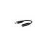 Nanocable Cable Adaptador Audio Jack 3.5mm Hembra a USB-C Macho - Longitud 0.11m