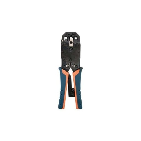 Pinza a crimpare a cricchetto nanocavo per connettori RJ45, RJ12, RJ11, RJ10