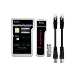 Tester nanocavi per RJ11/RJ12/RJ45, cavo coassiale