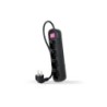 Striscia di protezione nanocavo con 4 Shucko - Cavo da 1,40 m - Interruttore On/Off - Colore nero