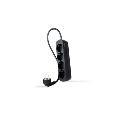 Nanocable Regleta 4 Tomas - 1.4m - Color Negro