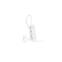 Multipresa Nanocable 3 uscite - 1,4 m - Colore bianco