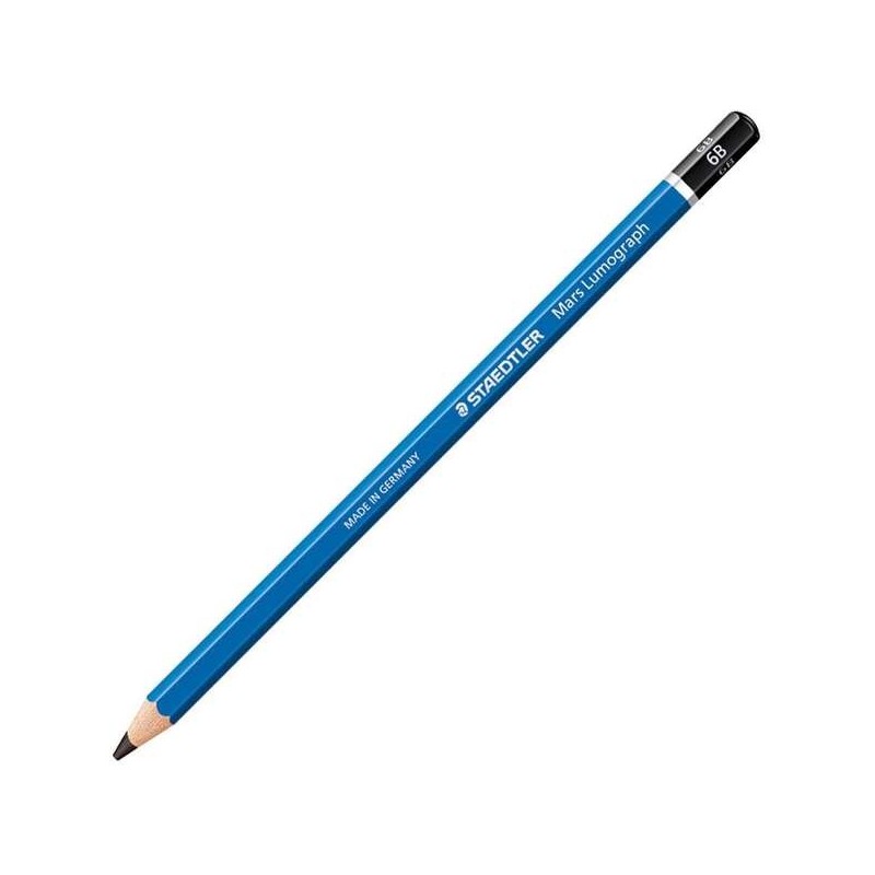Staedtler Mars Lumograph 100 Matita esagonale in grafite - Piombo 6B - Resistenza alla rottura - Legno proveniente da foreste so Staedtler Mars Lumograph 100 Matita esagonale in grafite - Piombo 6B - Resistenza alla rottura - Legno proveniente da foreste so