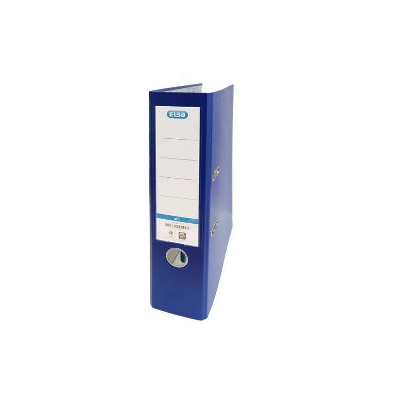 Raccoglitore a leva Top Folio Elba Rado - Dorso da 80 mm - Esterno rivestito in plastica - Interno in carta - Colore blu 10pz 10 Raccoglitore a leva Top Folio Elba Rado - Dorso da 80 mm - Esterno rivestito in plastica - Interno in carta - Colore blu 10pz 10