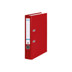 Elba Archivador Palanca Rado Top A4 - Resistente y Duradero - Capacidad para 50mm de Documentos - Tamaño A4 - Color Rojo