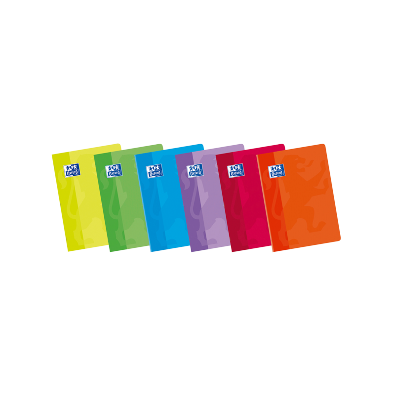 Quaderno pinzato A4 Oxford School Classic Linee guida Montessori - Copertina morbida - 48 fogli - Margine - Colori assortiti 10p Quaderno pinzato A4 Oxford School Classic Linee guida Montessori - Copertina morbida - 48 fogli - Margine - Colori assortiti 10p