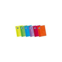 Oxford Classic Pack de 10 Libretas Grapadas Formato A4 Liso - 48 Hojas - Tapa Blanda Plastificada - Colores Surtidos
