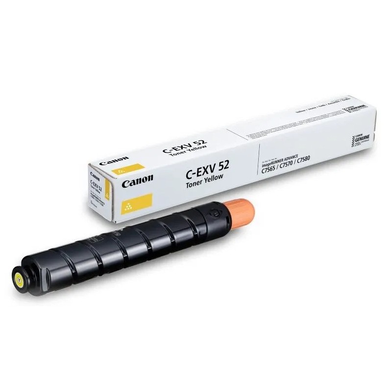Cartuccia toner giallo originale Canon CEXV52 - 1001C002 Cartuccia toner giallo originale Canon CEXV52 - 1001C002
