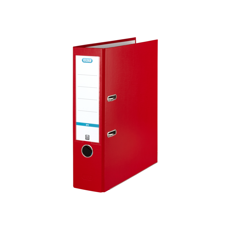 Elba Archivador Palanca Rado Top A4 - Resistente y Duradero - Capacidad para 80mm de Documentos - Tamaño A4 - Color Rojo