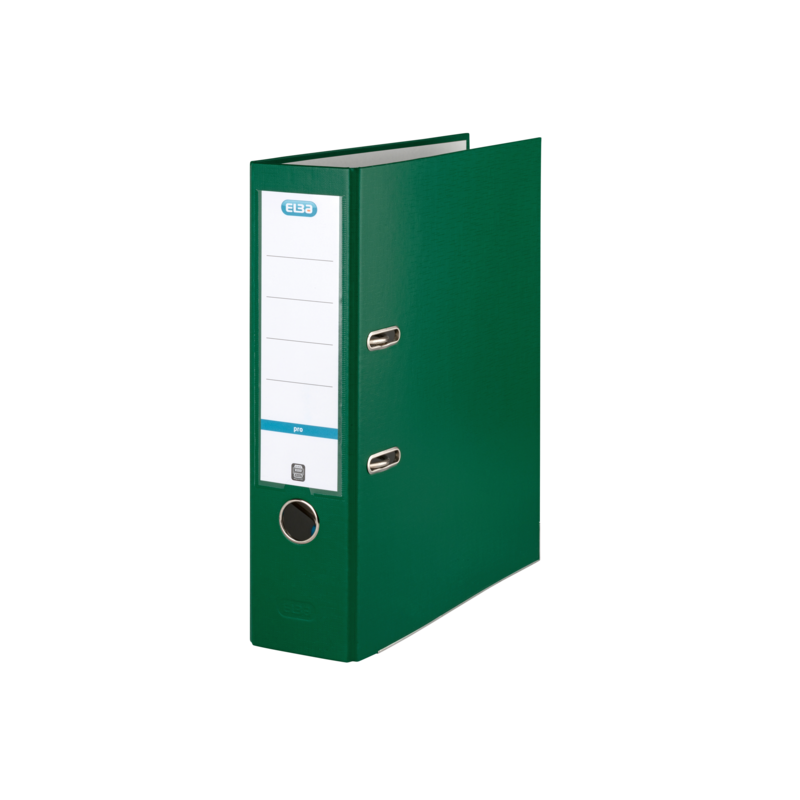 Raccoglitore a leva A4 Top Elba Rado - Resistente e durevole - Capacità per documenti da 80 mm - Formato A4 - Colore verde 10pz Raccoglitore a leva A4 Top Elba Rado - Resistente e durevole - Capacità per documenti da 80 mm - Formato A4 - Colore verde 10pz