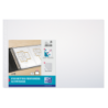 Copertine standard in polipropilene multiforo Oxford A3 orizzontale - Formato A3 orizzontale - Spessore 90 micron - Colore pelle