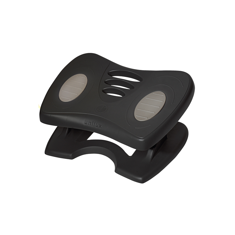 Poggiapiedi Unilux Nymphea - ergonomico e regolabile - superficie antiscivolo - scarico della pressione su piedi e gambe Poggiapiedi Unilux Nymphea - ergonomico e regolabile - superficie antiscivolo - scarico della pressione su piedi e gambe