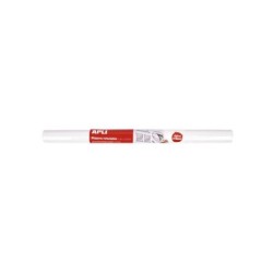 Lavagna Adesiva Apli in Rotolo 500x450 - Facile da Tagliare e Incollare - Ideale per Presentazioni e Appunti - Colore Bianco