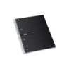 Enri Status A4+ Europeanbook - Tapa Extradura - 160 Hojas - Cuadricula 5x5 - Color Negro