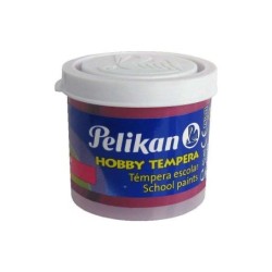 Pelikan Tempera Escolar Frasco 40ml - Facil de Usar - Ideal para Actividades Escolares - Color Magenta