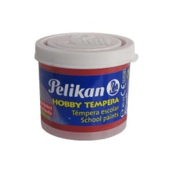 Bottiglia per tempera Pelikan School da 40 ml - Facile da usare - Ideale per le attività scolastiche - Colore vermiglio