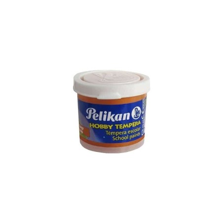 Bottiglia per tempera Pelikan School da 40 ml - Facile da lavare - Ideale per le attività scolastiche - Colore arancione