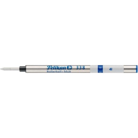 Pelikan Refill Roller 338 M - Universale - per Penna 338 - Facile da Sostituire - Colore Blu