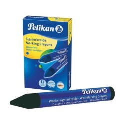 Stick per marcatura Pelikan 762/12 - Resistente all'acqua - Ideale per evidenziare il testo - Facile da usare - Colore nero