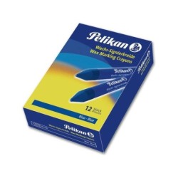Stick per marcatura Pelikan 762/12 - 12 mm - Resistente all'acqua - Punta a scalpello - Ideale per evidenziare testo - Colore bl