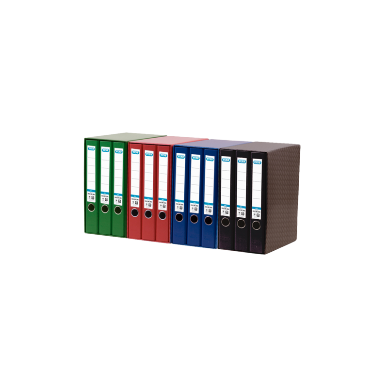 Raccoglitori a leva A4 Elba Rado - Dorso 80 mm - Esterno rivestito in plastica - Interno in carta - Colore rosso 4pz 4pz Raccoglitori a leva A4 Elba Rado - Dorso 80 mm - Esterno rivestito in plastica - Interno in carta - Colore rosso 4pz 4pz