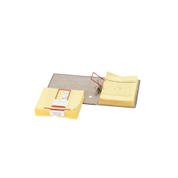 Raccoglitori Porta Dati in Plastica Elba con Filo Interno - Facili da Usare - Resistenti - Colore Rosso 10pz 10pz