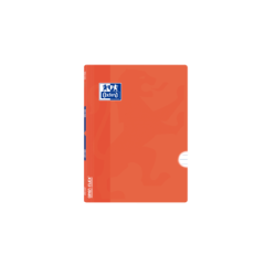 Oxford School Classic Openflex A5+ Libreta Grapada - Tapa de Plastico Resistente - 48 Hojas con 1 Linea y Margen - Color Naranja