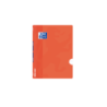 Oxford School Classic Openflex A5+ Libreta Grapada - Tapa de Plastico Resistente - 48 Hojas con 1 Linea y Margen - Color Naranja