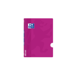 Oxford School Classic Openflex A5+ Libreta Grapada - Tapa de Plastico Resistente - Pauta 3.5 con Margen - 48 Hojas - Color Lila