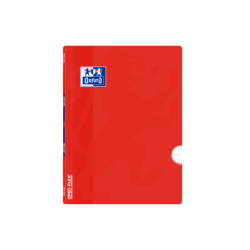 Oxford School Classic Openflex A4 - Copertina in plastica resistente - Quaderno pinzato - Regola 3,5 con margine - 48 fogli - Co