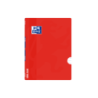 Oxford School Classic Openflex A4 - Copertina in plastica resistente - Quaderno pinzato - Regola 3,5 con margine - 48 fogli - Co