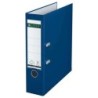 Leitz Cartella Leitz 180° Dorso in plastica A4 80 mm - Fessure, occhielli e angoli in metallo - Colore blu 20pz 20pz