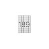 Apli Etiquetas Blancas Removibles 25.4 x 10.0mm 25 Hojas