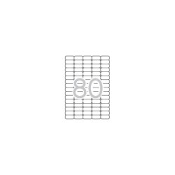 Etichette rimovibili bianche Apli 35,6 x 16,9 mm 25 fogli