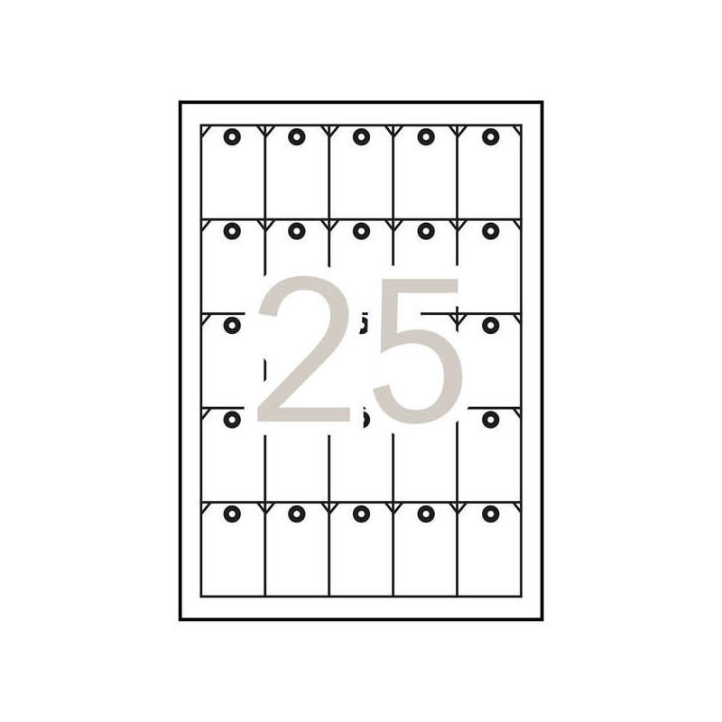 Apli Etiquetas Colgantes Imprimibles 36 x 53mm 10 Hojas Apli Etiquetas Colgantes Imprimibles 36 x 53mm 10 Hojas