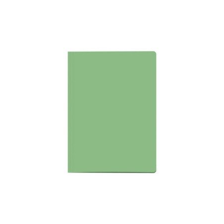 Dohe Pack de 50 Subcarpetas de Cartulina - Tamaño Folio - Ranura para Fastener - Color Verde