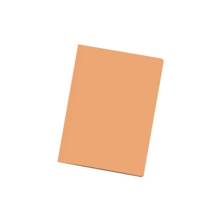 Dohe Pack de 50 Subcarpetas de Cartulina - Tamaño Folio - Ranura para Fastener - Color Naranja