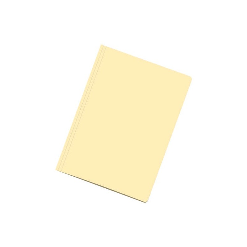 Dohe Pack de 50 Subcarpetas de Cartulina - Tamaño Folio - Ranura para Fastener - Color Amarillo Claro Dohe Pack de 50 Subcarpetas de Cartulina - Tamaño Folio - Ranura para Fastener - Color Amarillo Claro