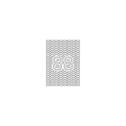 Apli Etiquetas Blancas Removibles Joyeria 45.0 x 8.0mm 25 Hojas