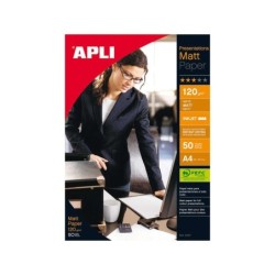 Apli Papel Fotografico Matt A4 120g 50 Hojas
