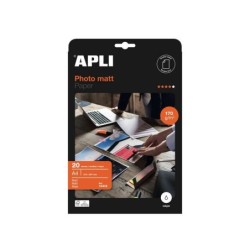 Apli Papel Fotografico Matt A4 170g 20 Hojas