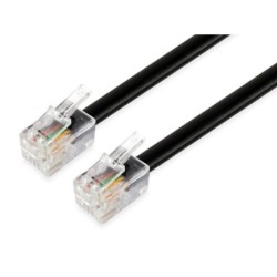 Equip Cable de Telefono 4P4C RJ11 Macho a RJ11 Macho 3m