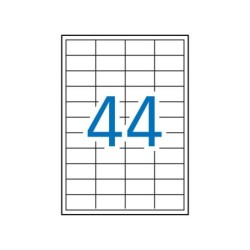 Apli Etiquetas Blancas Permanentes 48.5 x 25.4mm 500 Hojas