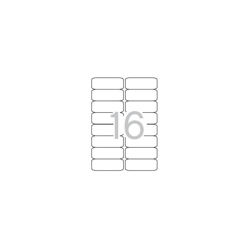 Apli Etiquetas Blancas Permanentes 99.1 x 34.0mm 500 Hojas Apli Etiquetas Blancas Permanentes 99.1 x 34.0mm 500 Hojas