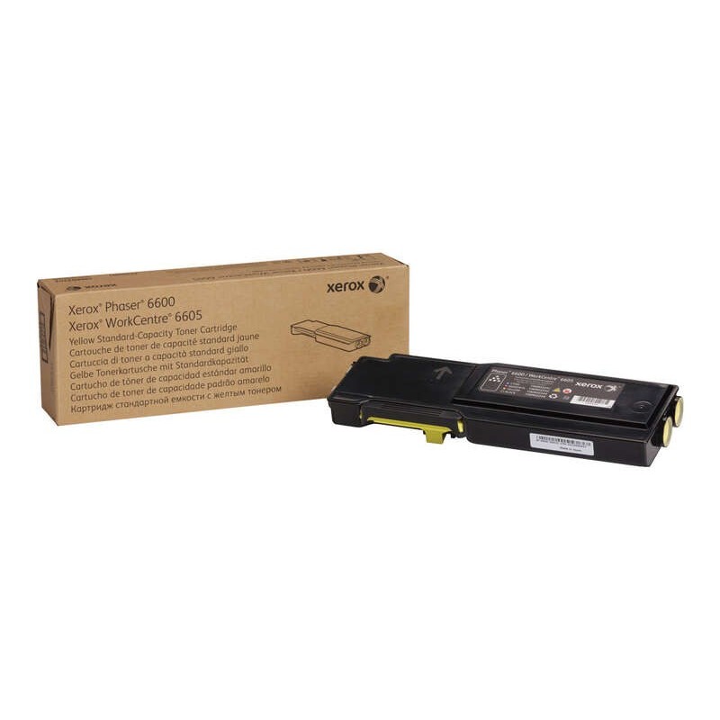 Cartuccia toner giallo originale Xerox Phaser 6600/WorkCentre 6605 - 106R02247 Cartuccia toner giallo originale Xerox Phaser 6600/WorkCentre 6605 - 106R02247