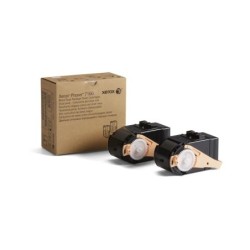 Confezione da 2 cartucce toner originali Xerox Phaser 7100 nero - 106R02605