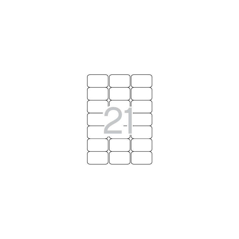 Apli Etiquetas Translucidas Resistentes Intemperie 63.5 x 38.1mm 20 Hojas Apli Etiquetas Translucidas Resistentes Intemperie 63.5 x 38.1mm 20 Hojas